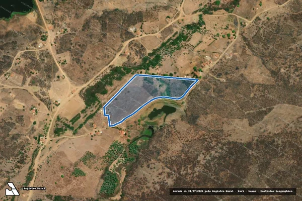 Imagem de satélite de Fazenda Recreio ao Morgado - PARCELA 02 em Massapê - CE