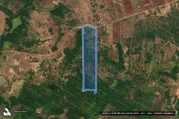 Imagem de satélite de LOTE 33, P.A. CÓRREGO FUNDO / LOTE 33, P.A. CÓRREGO FUNDO