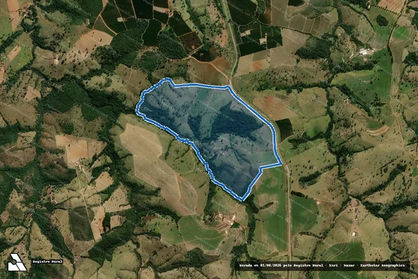 Imagem de satélite de Fazenda Ponte Funda e Garcia - 02 em Serra do Salitre - MG