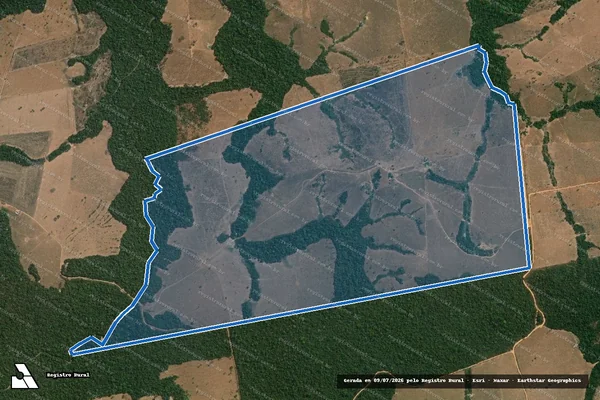 Imagem de satélite de Fazenda Irmãos Prado - Parte 1 em Nova Monte Verde - MT