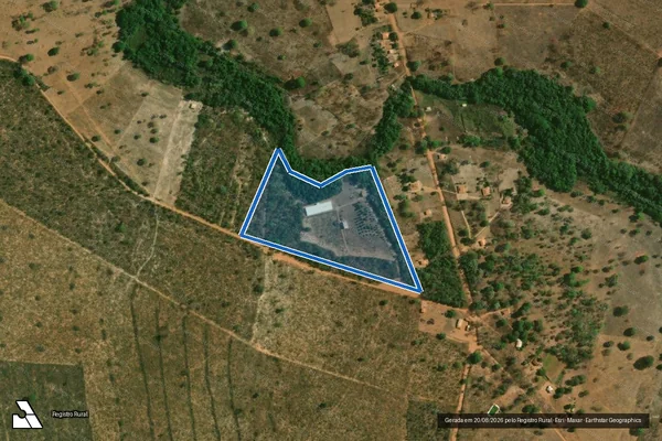 Imagem de satélite de FAZENDA SUSSUAPARA - Gleba 5 em Santa Maria da Vitória - BA