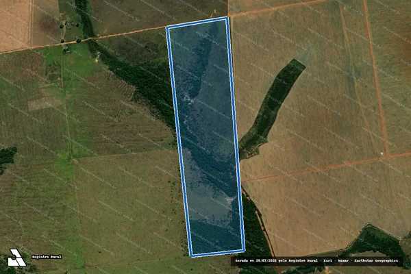 Imagem de satélite de Fazenda Queiroz  - Parte 1 em Juína - MT