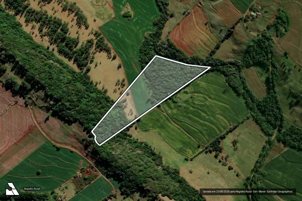 Imagem de satélite de LOTE 44,45 e 46 - Parte 16 em Borrazópolis - PR