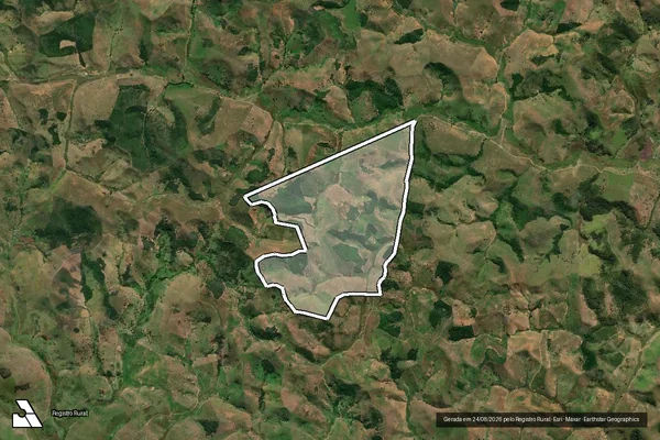 Imagem de satélite de FAZENDA BOA ESPERANÇA e CONJUNTO PARAISO DOS SONHOS - FAZENDA BOA ESPERANÇA em Vereda - BA