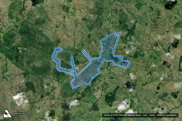 Imagem de satélite de Fazenda Norma, Conceição, Stela - Fazenda Norma, Conceição, Stela em Itapé - BA