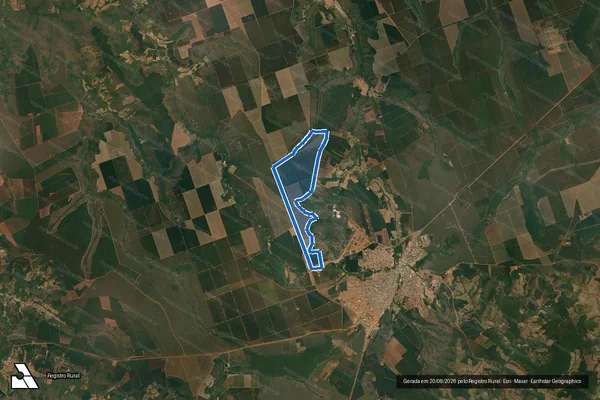 Imagem de satélite de Fazenda do Tijucussu e outras - Perímetro 2 em Itamarandiba - MG