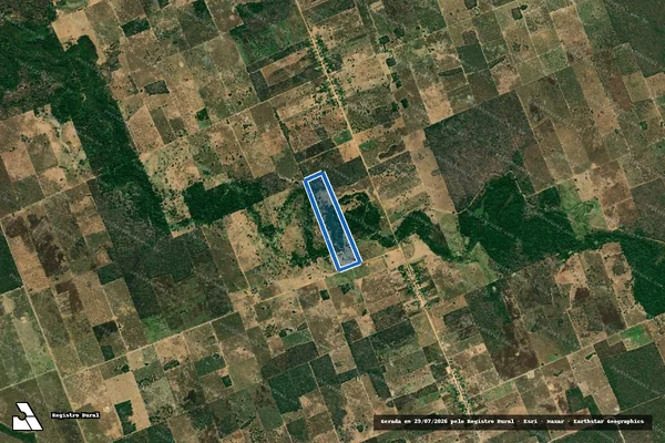 Imagem de satélite de FAZENDA ALHO DOCE - LOTE 01 em Wanderley - BA
