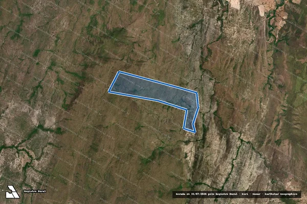 Imagem de satélite de PARTE DA FAZENDA BREJAS OU LAVADO - GLEBA 09 / PARTE 2