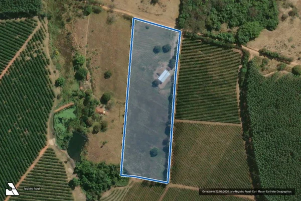 Imagem de satélite de SITIO ESPERANÇA - Parte 1 em Espírito Santo do Pinhal - SP