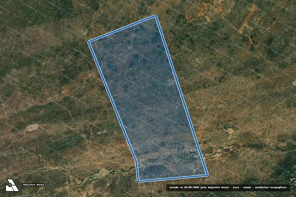 Imagem de satélite de FAZENDA POÇO DO JOSÉ ALVES II - Parcela 1 em Ibimirim - PE