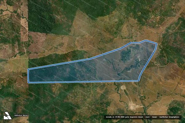 Imagem de satélite de FAZENDA PEDREGULHO II - Parte 1 em Confresa - MT