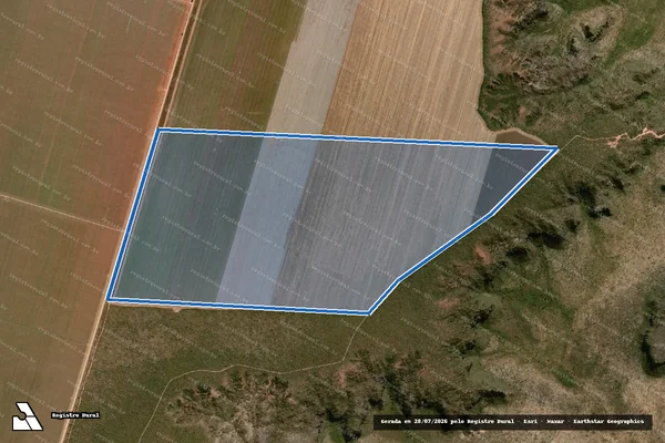 Imagem de satélite de FAZENDA BURITIS - Parte 1 em Formosa do Rio Preto - BA