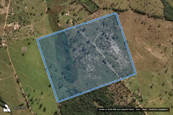 Imagem de satélite de FAZENDA DA VEREDA - Parcela 1 em Esmeraldas - MG