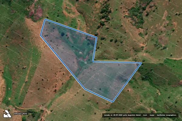 Imagem de satélite de FAZENDA CAMPO ALEGRE - PARCELA 03 em Itanhém - BA