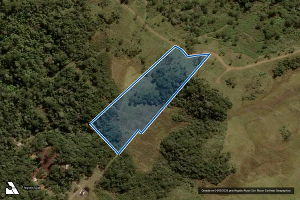 Imagem de satélite de FAZENDA CAMPO DOS PADRES - Parte 6 em Urubici - SC