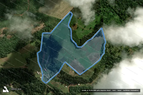 Imagem de satélite de SÍTIO SANTA MARIA - Parte 1 em Catanduvas - SC