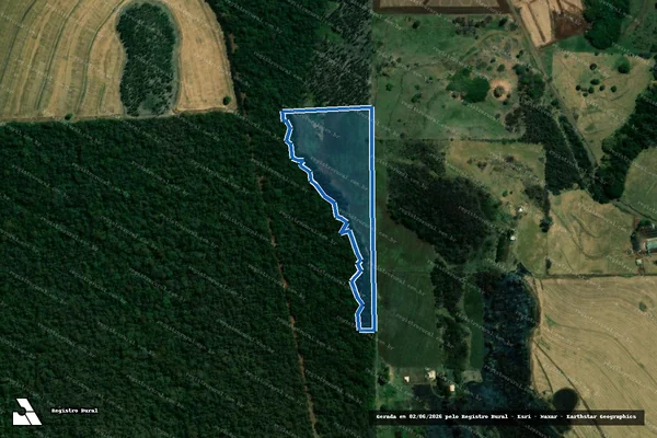 Imagem de satélite de FAZENDA SAO FRANCISCO  - LOTE 3-B2 em Londrina - PR