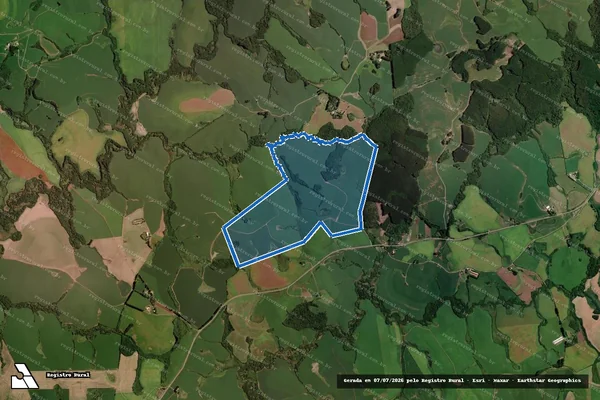 Imagem de satélite de FAZENDA VELHA - Parte 1 em Passo Fundo - RS
