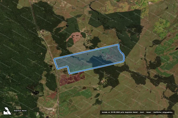 Imagem de satélite de Fazenda São José em São Francisco de Paula - RS
