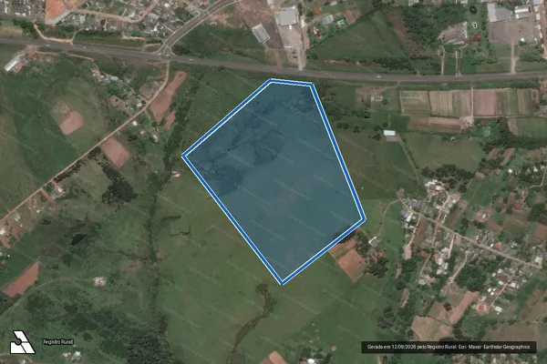 Imagem de satélite de SD - Única em Santa Maria - RS