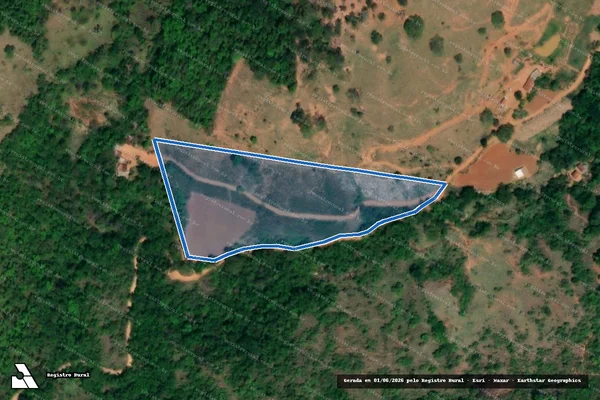 Imagem de satélite de SÍTIO CANTINHO NOSSO - Parte 1 em Bom Jesus do Galho - MG