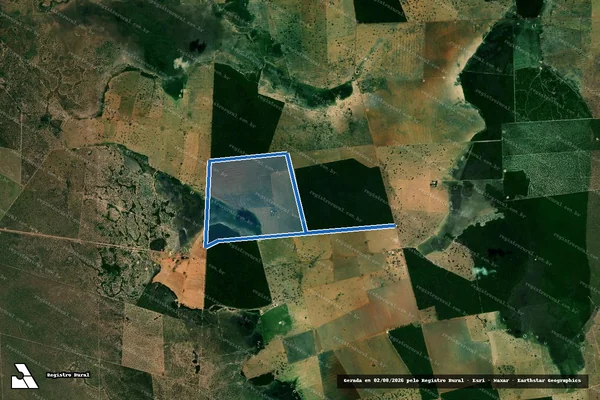 Imagem de satélite de FAZENDA SÃO MIGUEL - Parte 4 em Pontes e Lacerda - MT