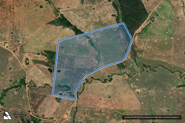 Imagem de satélite de SÍTIO RIACHÃO - Parcela 1 em Ribeirópolis - SE