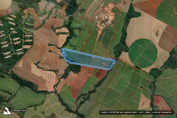 Imagem de satélite de Fazenda Vista Alegre - Fazenda Vista Alegre em Itapetininga - SP