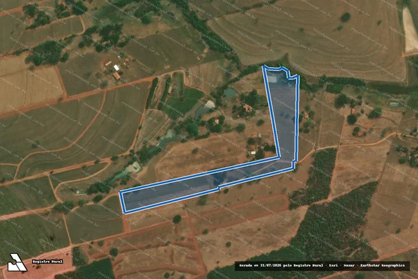 Imagem de satélite de SITIO ANTONIO TEIXEIRA DE JESUS - PARTE 1 em Jaci - SP