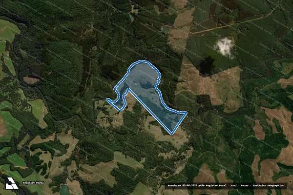 Imagem de satélite de Gleba Nº 1 da Fazenda Morro Alto - Matrícula 6.132 em Palmas - PR