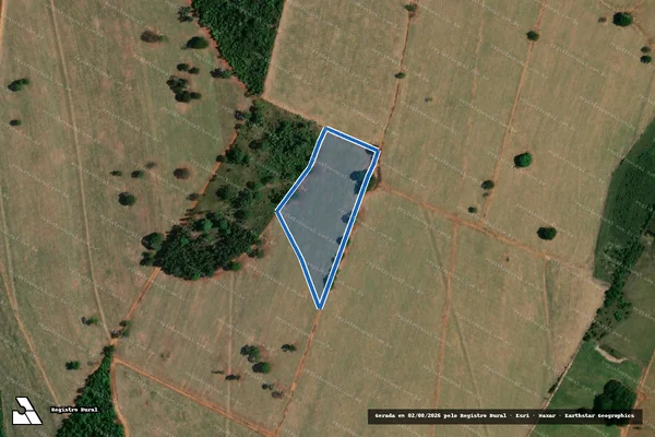 Imagem de satélite de FAZENDA JANGADA - Gleba-2C em Glicério - SP
