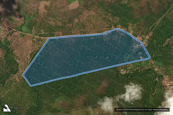 Imagem de satélite de PROJETO DE ASSENTAMENTO GAVIÃO - PARTE 3 em Curralinhos - PI