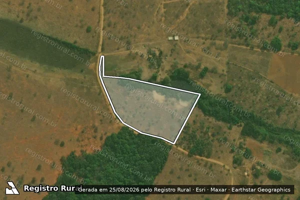 Imagem de satélite de Fazenda Japão - PARCELA 05 em Quartel Geral - MG
