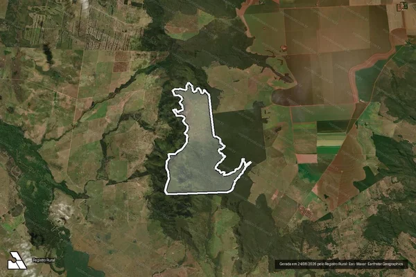 Imagem de satélite de Fazenda Monjolo - Parte 2 em Sonora - MS