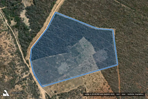 Imagem de satélite de FAZENDA LAGOA DAS QUEIMADAS - GLEBA A em Brumado - BA