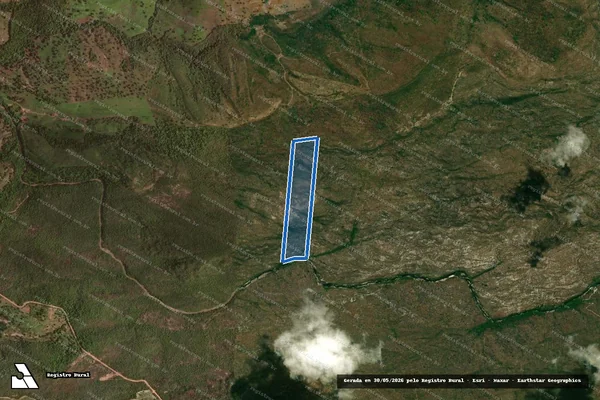Imagem de satélite de FAZENDA BEBEDOURO - SANTA MARIA - PARTE 2 em Baliza - GO