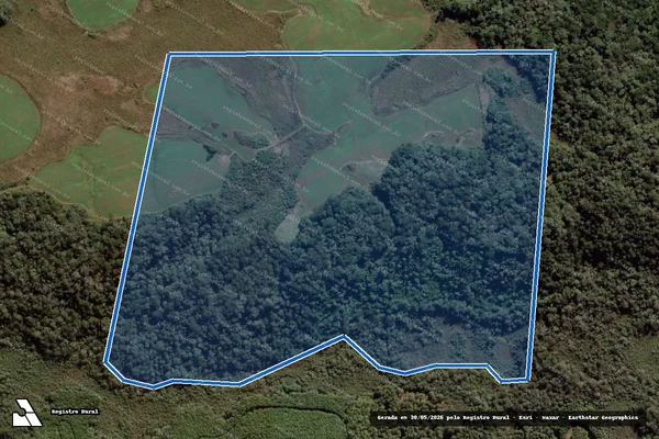 Imagem de satélite de FAZENDA CAPÃO ALTO em Calmon - SC