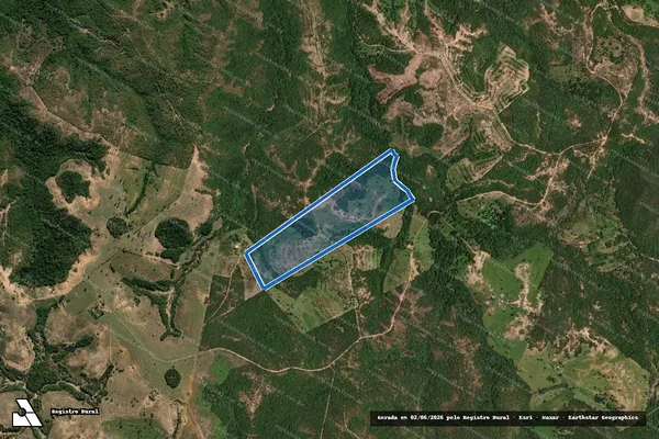 Imagem de satélite de FAZENDA NOVA ESPERANÇA - Parte 1 em Camapuã - MS