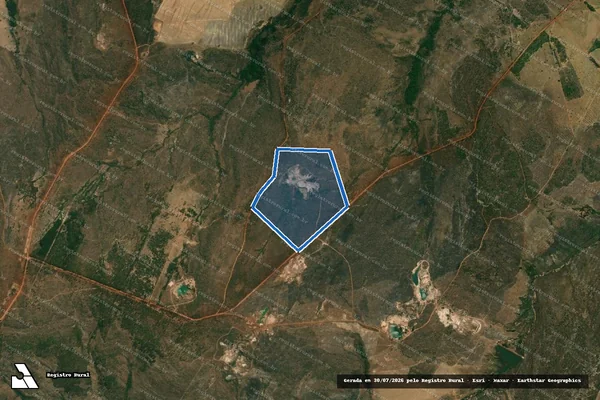 Imagem de satélite de FAZENDA SUCUPIRA em Cristalina - GO