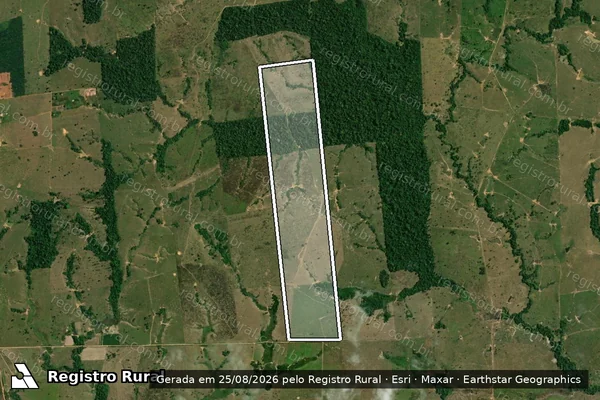 Imagem de satélite de LOTE 05 ? GLEBA NOVA CALIFÓRNIA, SETOR 01 - LOTE 05 em Porto Velho - RO