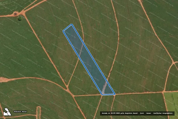 Imagem de satélite de Sítio Planalto - SÍTIO NOVO HORIZONTE em Paraguaçu Paulista - SP
