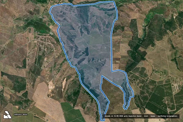 Imagem de satélite de FAZENDA LAGOA GRANDE - Parcela 1 em Neópolis - SE