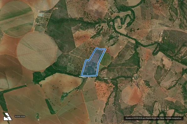 Imagem de satélite de Fazenda Brejinho - Fazenda Brejinho em Vazante - MG