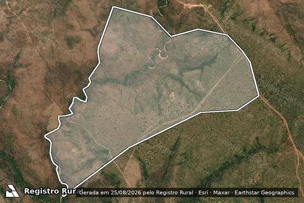 Imagem de satélite de FAZENDA CHAPADA I - Gleba 01 em Loreto - MA