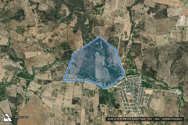 Imagem de satélite de FAZENDA SAO PEDRO / Parte 1 em Garanhuns - PE