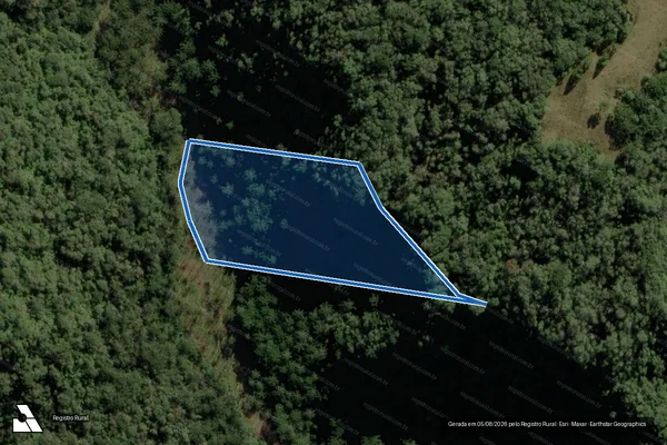 Imagem de satélite de Fazenda Rio Bonito - Gleba 46 em Urubici - SC