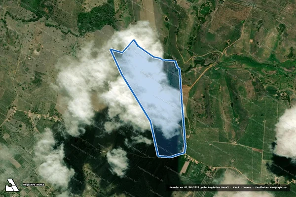 Imagem de satélite de CUMBE DAS LAGES - PERIMETRO em Boquim - SE