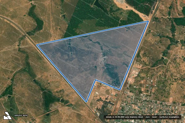 Imagem de satélite de Fazenda Flexa Dourada - Fazenda Flexa Dourada em Nova Santa Helena - MT