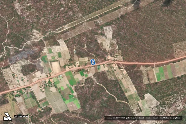 Imagem de satélite de SÍTIO PINDOBA ? PARCELA 9A - Parte 1 em Ibiapina - CE