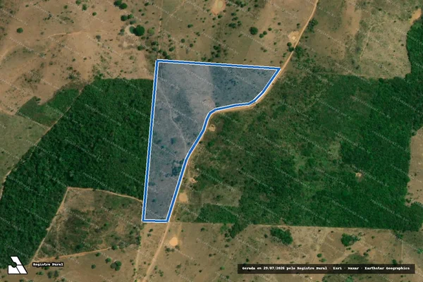 Imagem de satélite de Lote 404-Fazenda Sítio Novo-P. A. Açai - Lote 404-P1 em Açailândia - MA